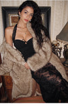 ITSNIKAR [Rome Midnight] black rose lace dress feminine halterneck slip dress dress skirt