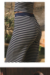 ITSNIKAR OLD MONEY STYLE FRENCH STRIPED SUSPENDER FASHION SUIT WOMEN'S SPRING SUMMER SLIM SLIM SLIM PANTS TWO-PIECE SET
