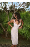 ITSNIKAR classic check slip dress, women's summer texture, slim hip skirt, slim and sexy long skirt