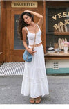 Summer 2024 New French Retro Temperament Suit Feminine White Camisole Skirt Two-Piece Set