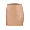 ITSNIKAR soft light cream satin bread hip skirt pants female summer European and American solid color wild a-line high waist skirt
