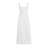 ITSNIKAR french vintage lace dress women's summer sexy waist cinched herringbone slip dress long little white skirt