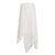 ITSNIKAR WHITE HEAVY LACE SKIRT WOMEN'S ROMANTIC RETRO WRAP SKIRT DECONSTRUCTED THREE-DIMENSIONAL MIDI SKIRT