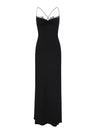 French beautiful lace slip dress, summer design sense to wear a unique hot girl temperament, backless mom long dress
