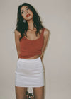 ITSNIKAR soft light cream satin bread hip skirt pants female summer European and American solid color wild a-line high waist skirt