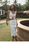 [Spot Seconds] HAGARSTUDIO Julie French Pure Lust Suit Sexy White Lace Top