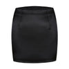 ITSNIKAR soft light cream satin bread hip skirt pants female summer European and American solid color wild a-line high waist skirt