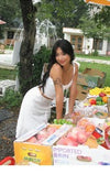 Summer 2024 New French Retro Temperament Suit Feminine White Camisole Skirt Two-Piece Set