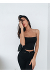 ITSNIKAR red camisole women's European and American flat tube top new detachable with chest pad wrapped chest wear
